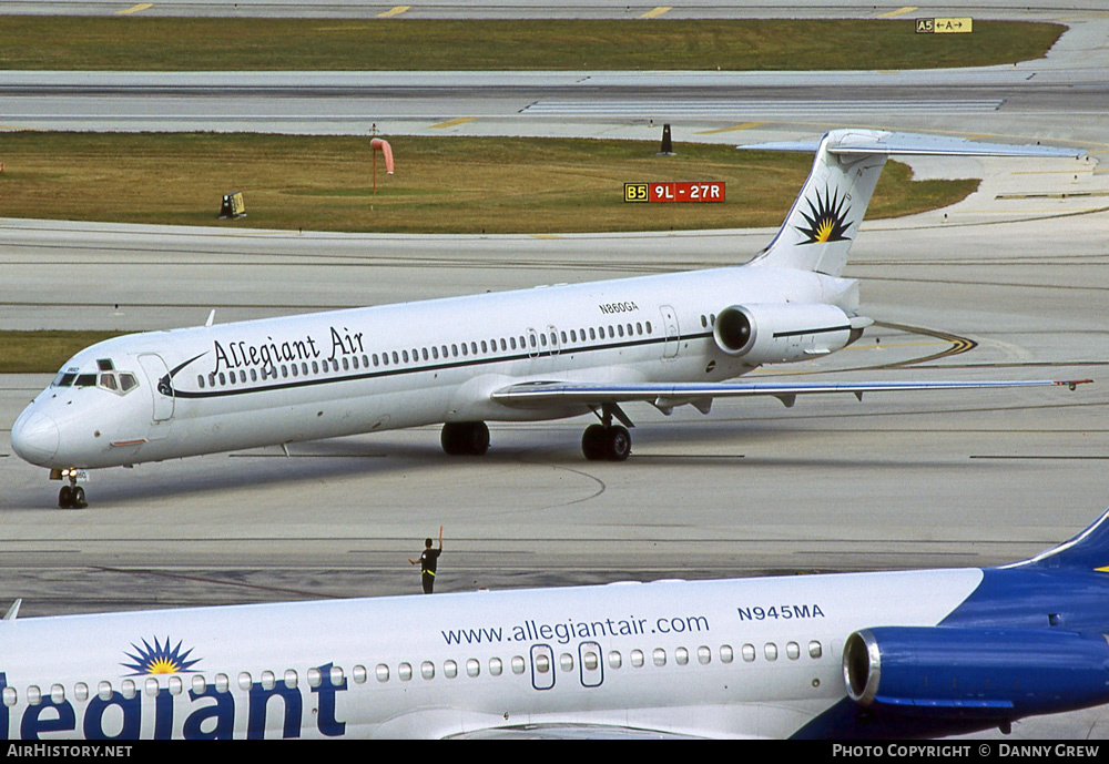 Aircraft Photo of N860GA | McDonnell Douglas MD-83 (DC-9-83) | Allegiant Air | AirHistory.net #400396