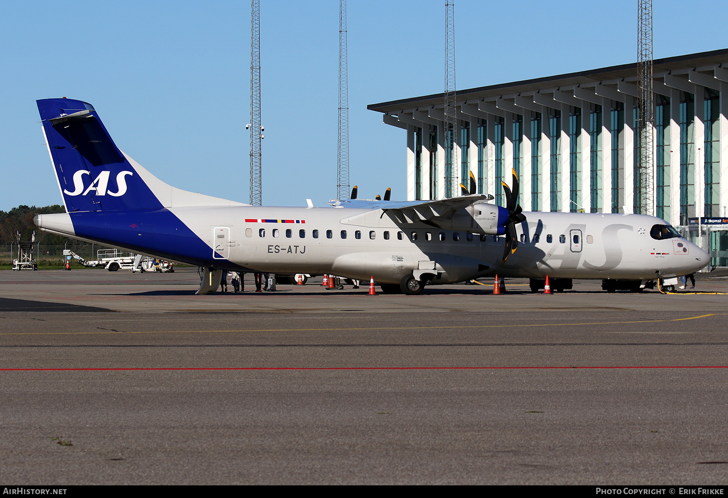 Aircraft Photo of ES-ATJ | ATR ATR-72-600 (ATR-72-212A) | Scandinavian Airlines - SAS | AirHistory.net #400424