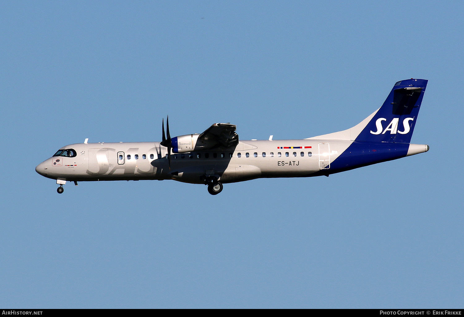Aircraft Photo of ES-ATJ | ATR ATR-72-600 (ATR-72-212A) | Scandinavian Airlines - SAS | AirHistory.net #400426
