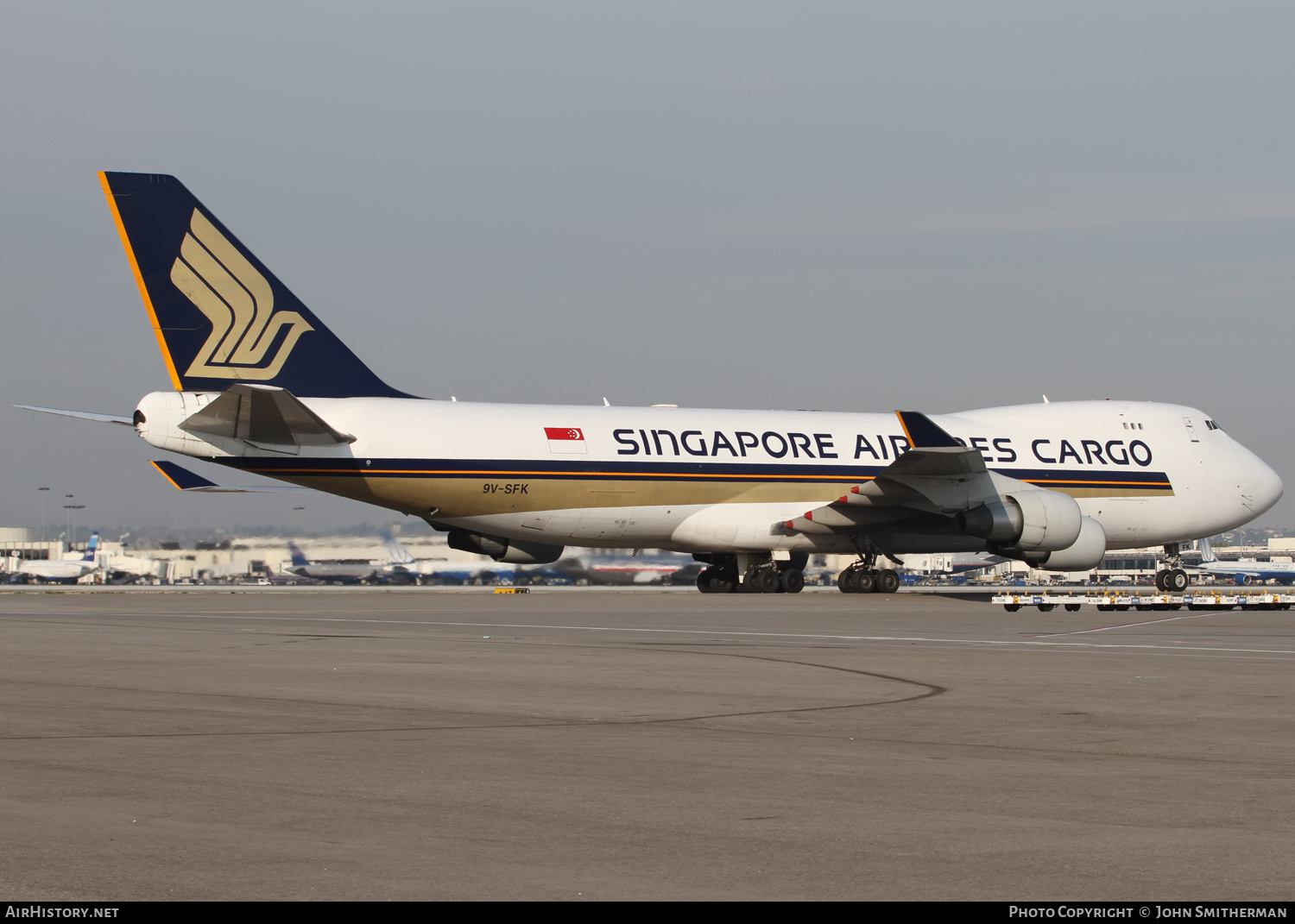 Aircraft Photo of 9V-SFK | Boeing 747-412F/SCD | Singapore Airlines Cargo | AirHistory.net #400439