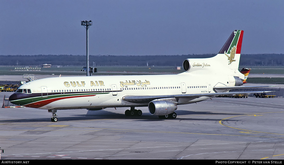 Aircraft Photo of N92TA | Lockheed L-1011-385-1-15 TriStar 200 | Gulf Air | AirHistory.net #400447