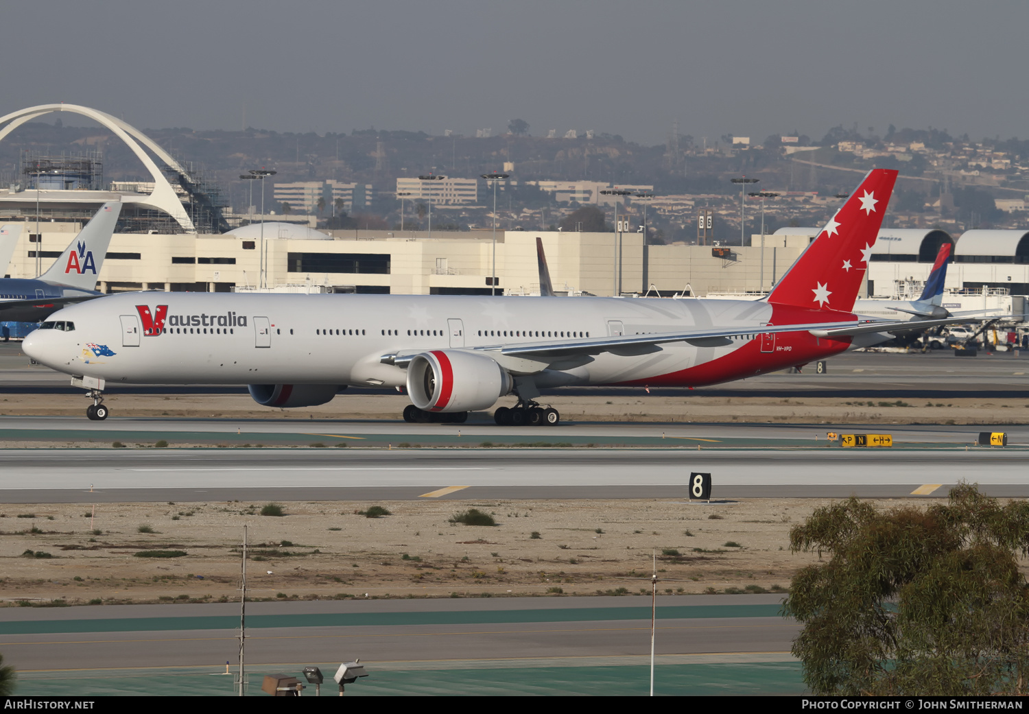 Aircraft Photo of VH-VPD | Boeing 777-3ZG/ER | V Australia | AirHistory.net #400448