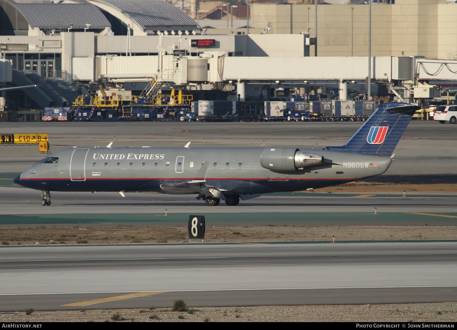 Aircraft Photo of N960SW | Bombardier CRJ-200ER (CL-600-2B19) | United Express | AirHistory.net #400451