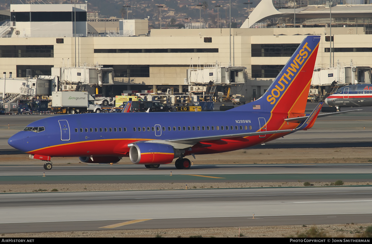 Aircraft Photo of N299WN | Boeing 737-7H4 | Southwest Airlines | AirHistory.net #400456
