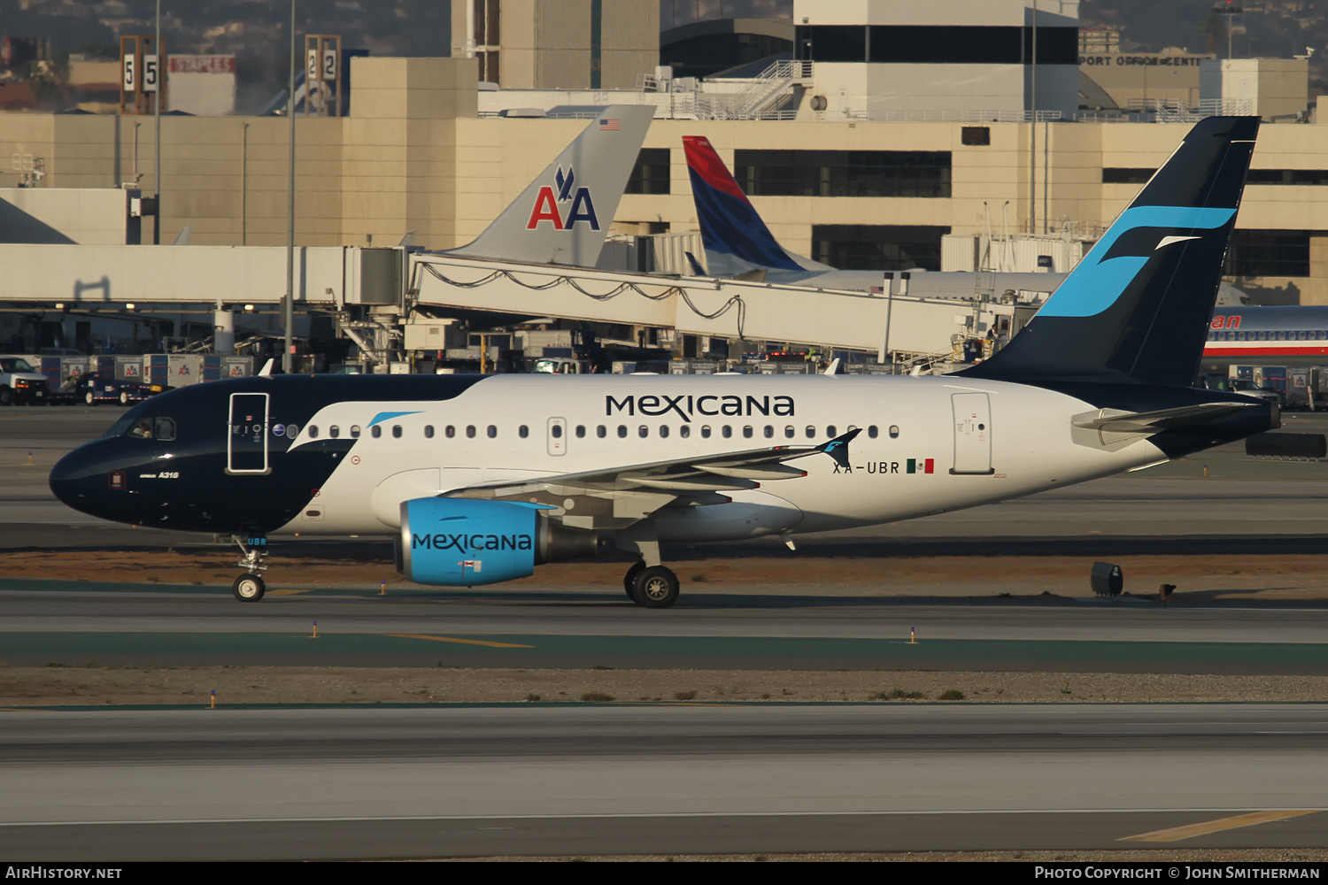 Aircraft Photo of XA-UBR | Airbus A318-111 | Mexicana | AirHistory.net #400472