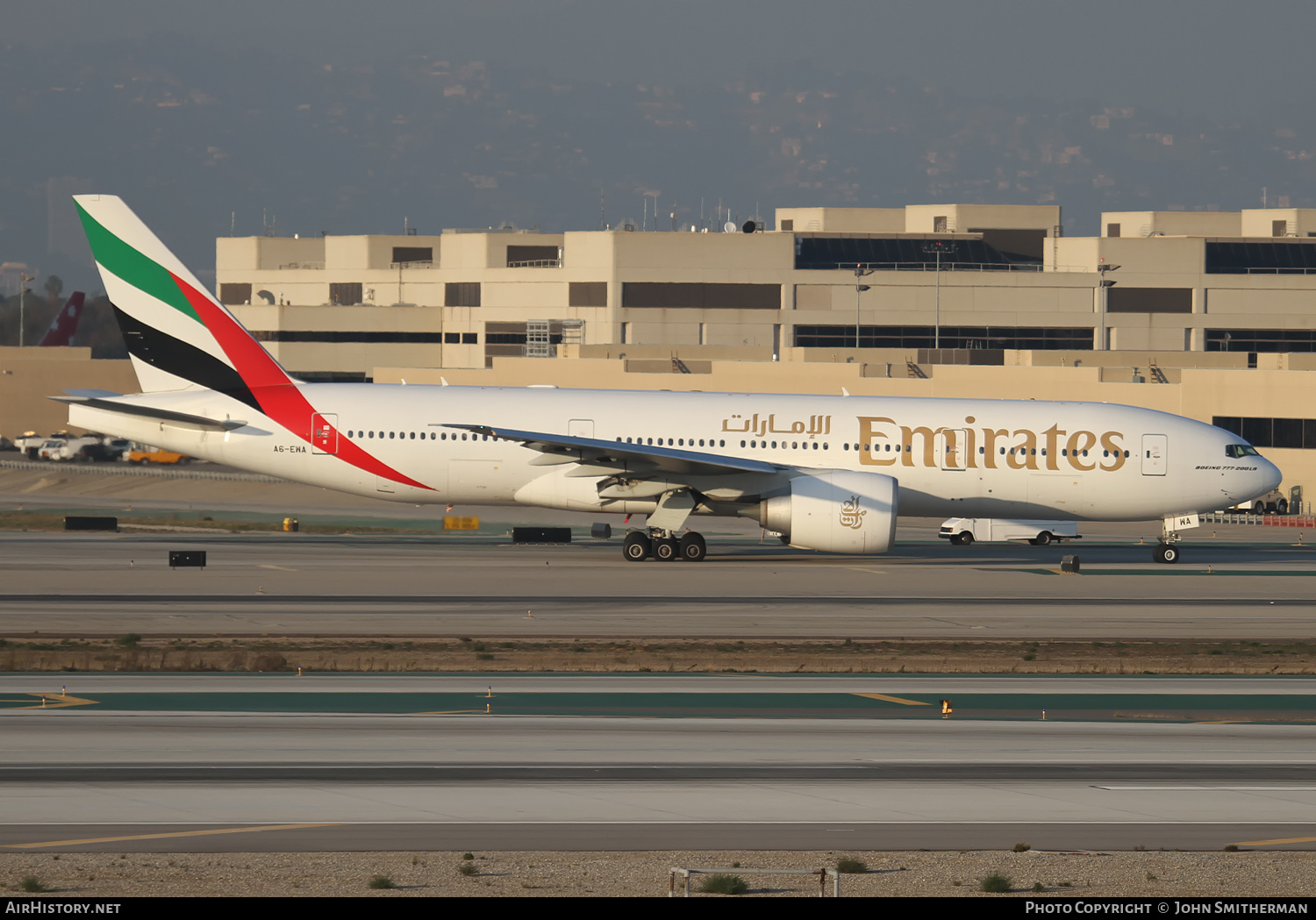 Aircraft Photo of A6-EWA | Boeing 777-21H/LR | Emirates | AirHistory.net #400473