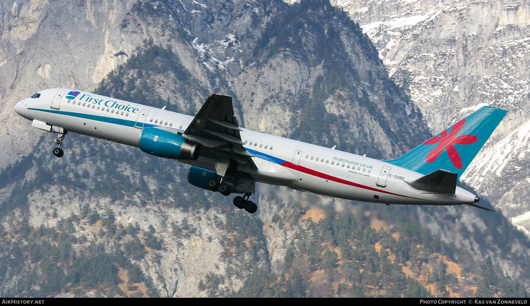 Aircraft Photo of G-OOBE | Boeing 757-28A | First Choice Airways | AirHistory.net #400474