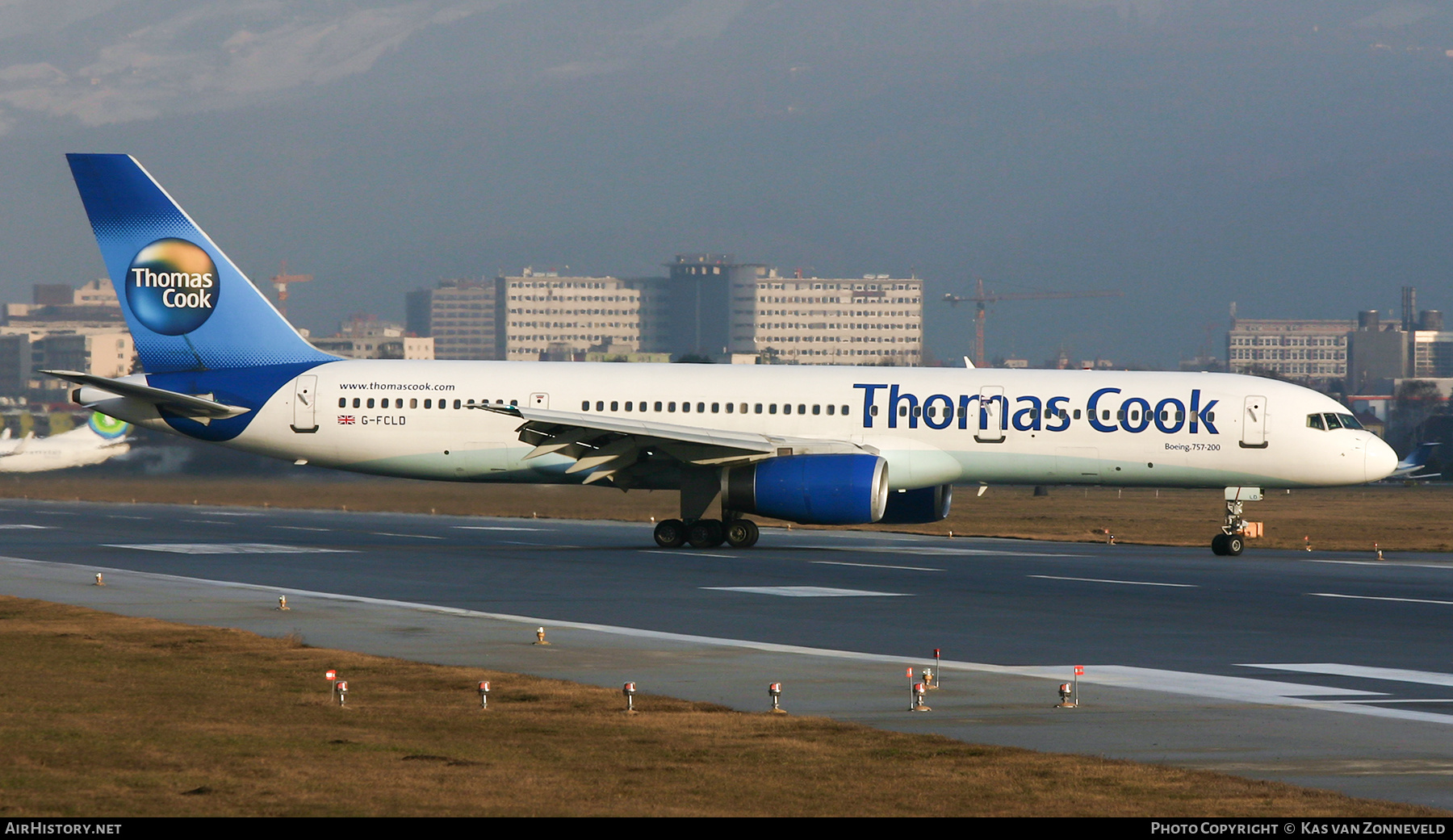 Aircraft Photo of G-FCLD | Boeing 757-25F | Thomas Cook Airlines | AirHistory.net #400481