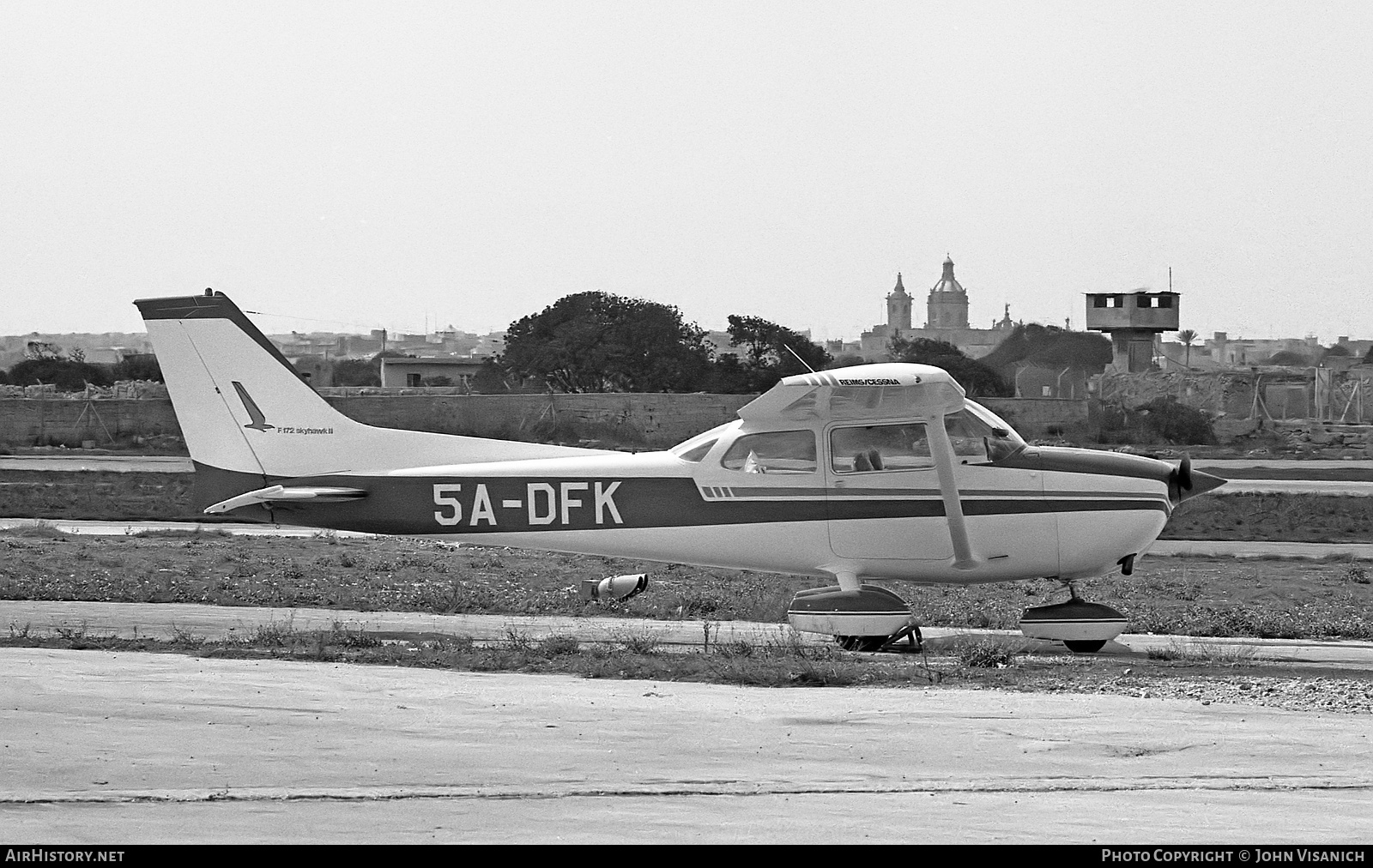 Aircraft Photo of 5A-DFK | Reims F172M Skyhawk II | AirHistory.net #400489
