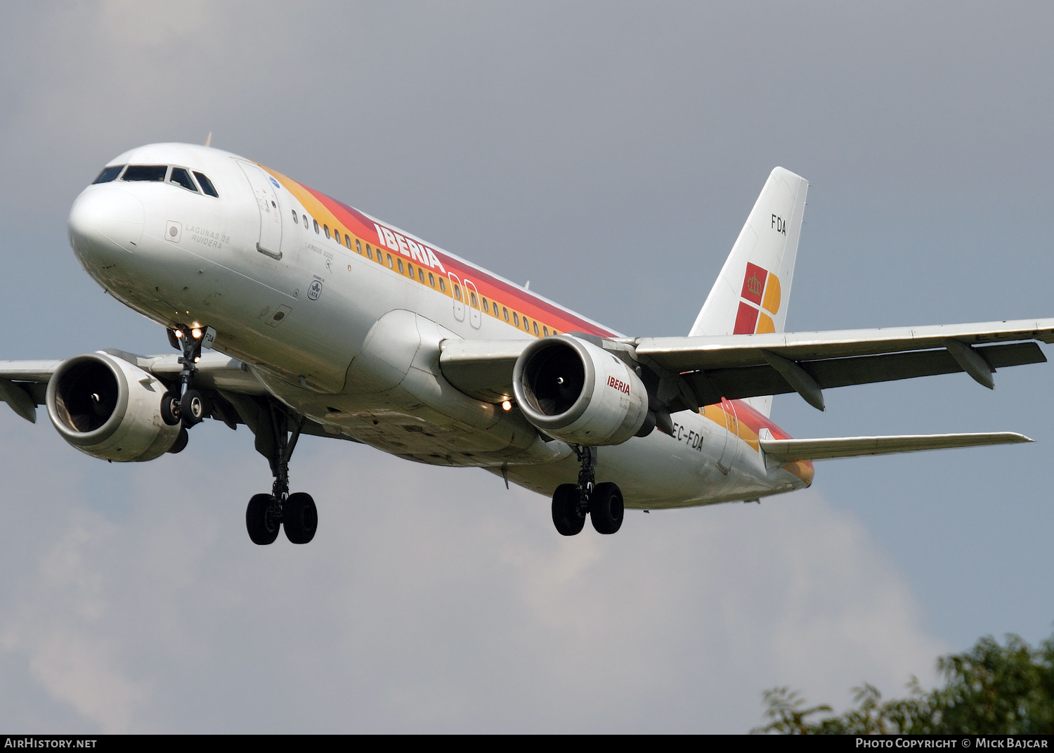 Aircraft Photo of EC-FDA | Airbus A320-211 | Iberia | AirHistory.net #400500