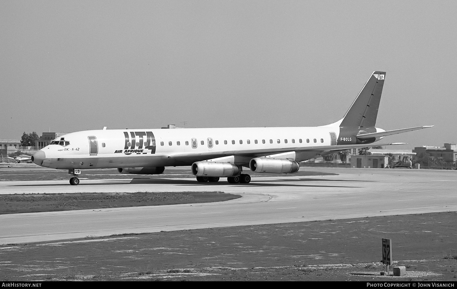 Aircraft Photo of F-BOLG | McDonnell Douglas DC-8-62 | UTA - Union de Transports Aériens | AirHistory.net #400506