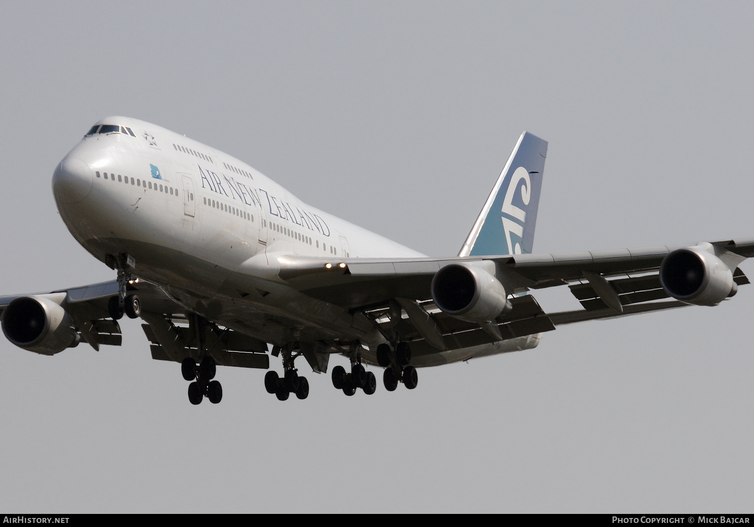 Aircraft Photo of ZK-SUH | Boeing 747-475 | Air New Zealand | AirHistory.net #400516