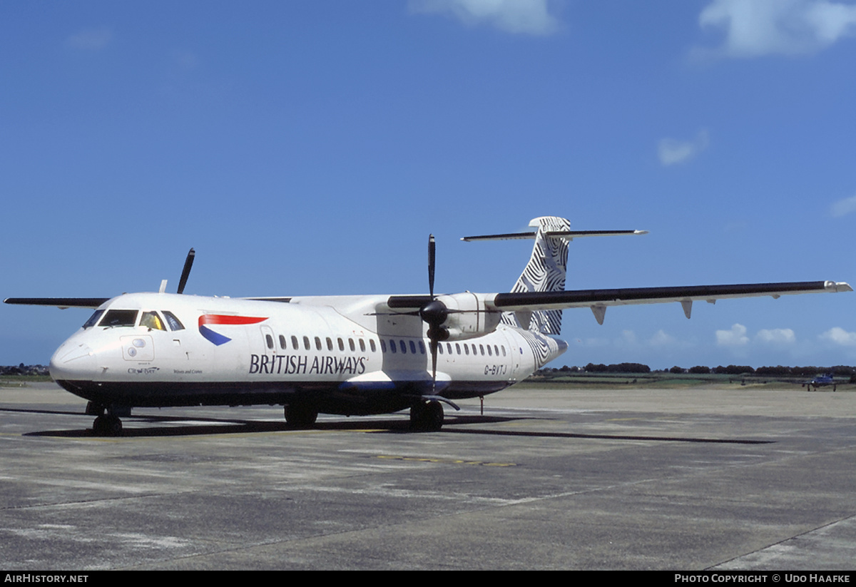 Aircraft Photo of G-BVTJ | ATR ATR-72-202 | British Airways | AirHistory.net #400521