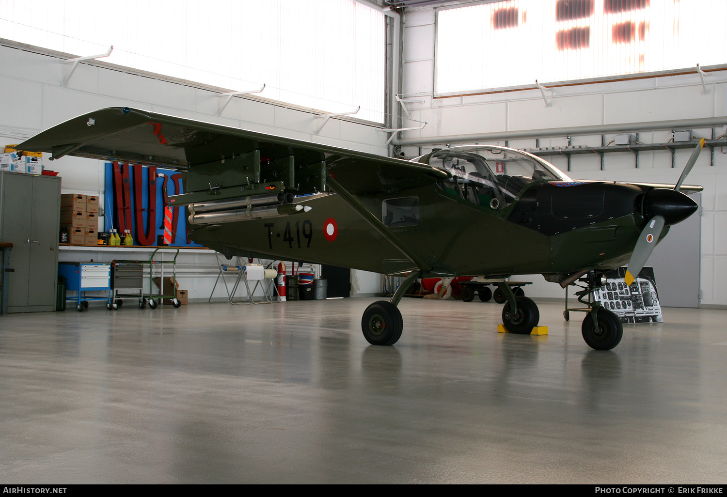 Aircraft Photo of T-419 | Saab T-17 Supporter | Denmark - Air Force | AirHistory.net #400525