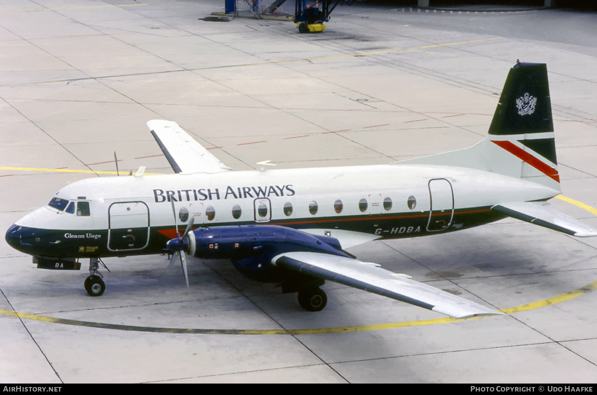 Aircraft Photo of G-HDBA | British Aerospace BAe-748 Srs2B/426 | British Airways | AirHistory.net #400546