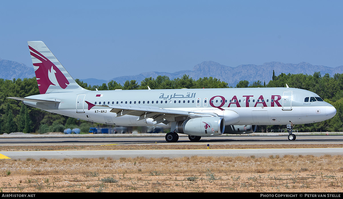 Aircraft Photo of A7-AHJ | Airbus A320-232 | Qatar Airways | AirHistory.net #400566
