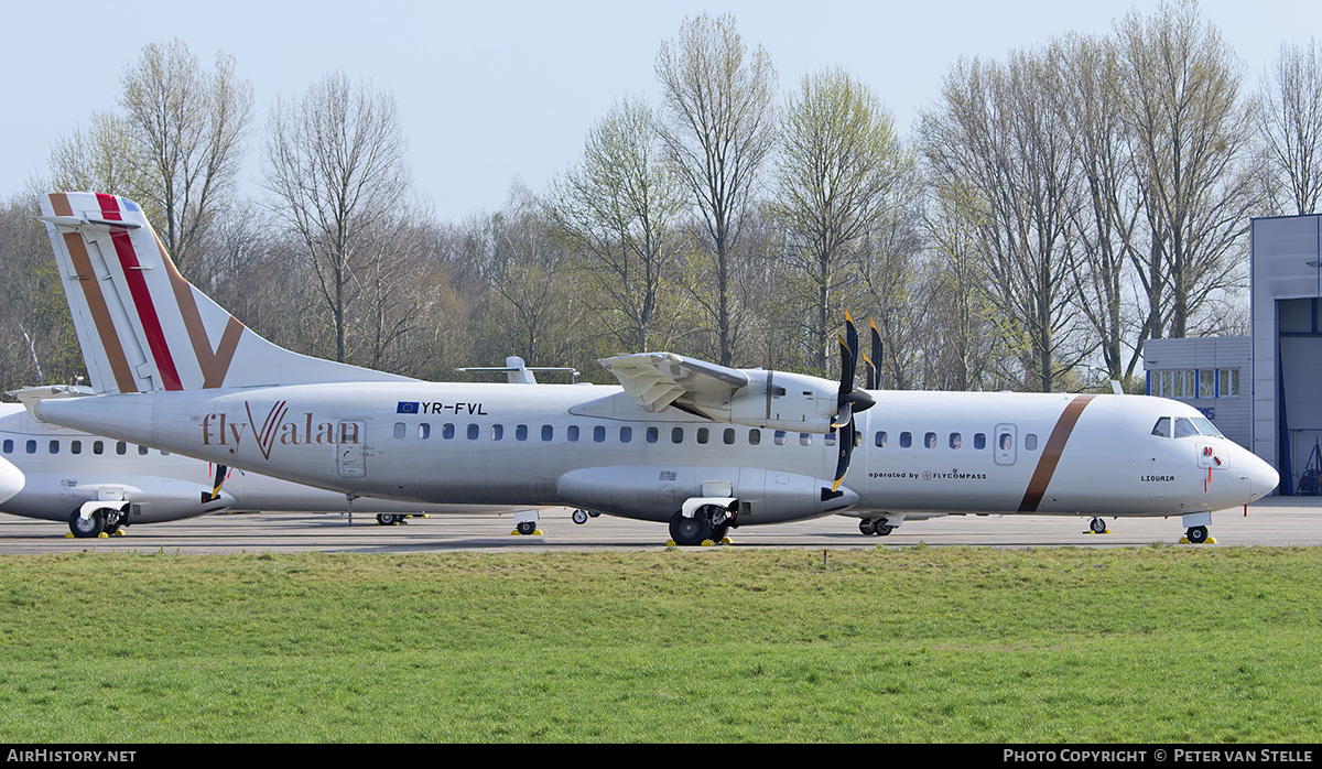 Aircraft Photo of YR-FVL | ATR ATR-72-500 (ATR-72-212A) | Fly Valan | AirHistory.net #400569