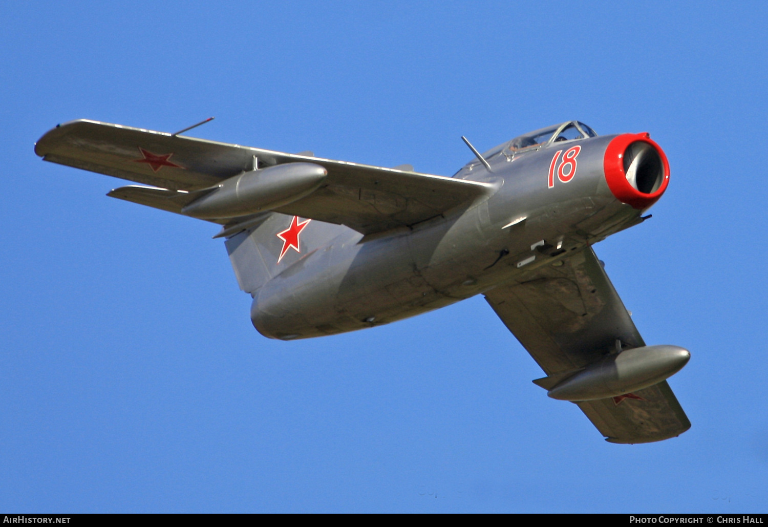 Aircraft Photo of N104CJ / 18 red | PZL-Mielec Lim-2 (MiG-15) | Soviet Union - Air Force | AirHistory.net #400579