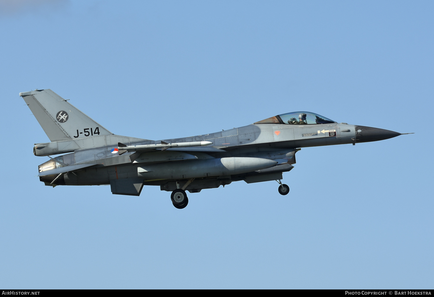 Aircraft Photo of J-514 | General Dynamics F-16AM Fighting Falcon | Netherlands - Air Force | AirHistory.net #400587
