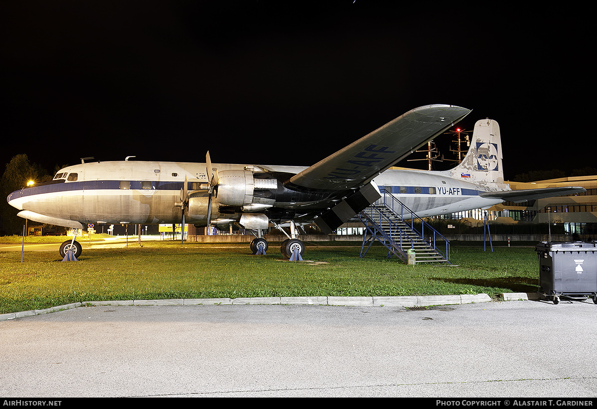 Aircraft Photo of YU-AFF | Douglas DC-6B | Adria Airways | AirHistory.net #400589