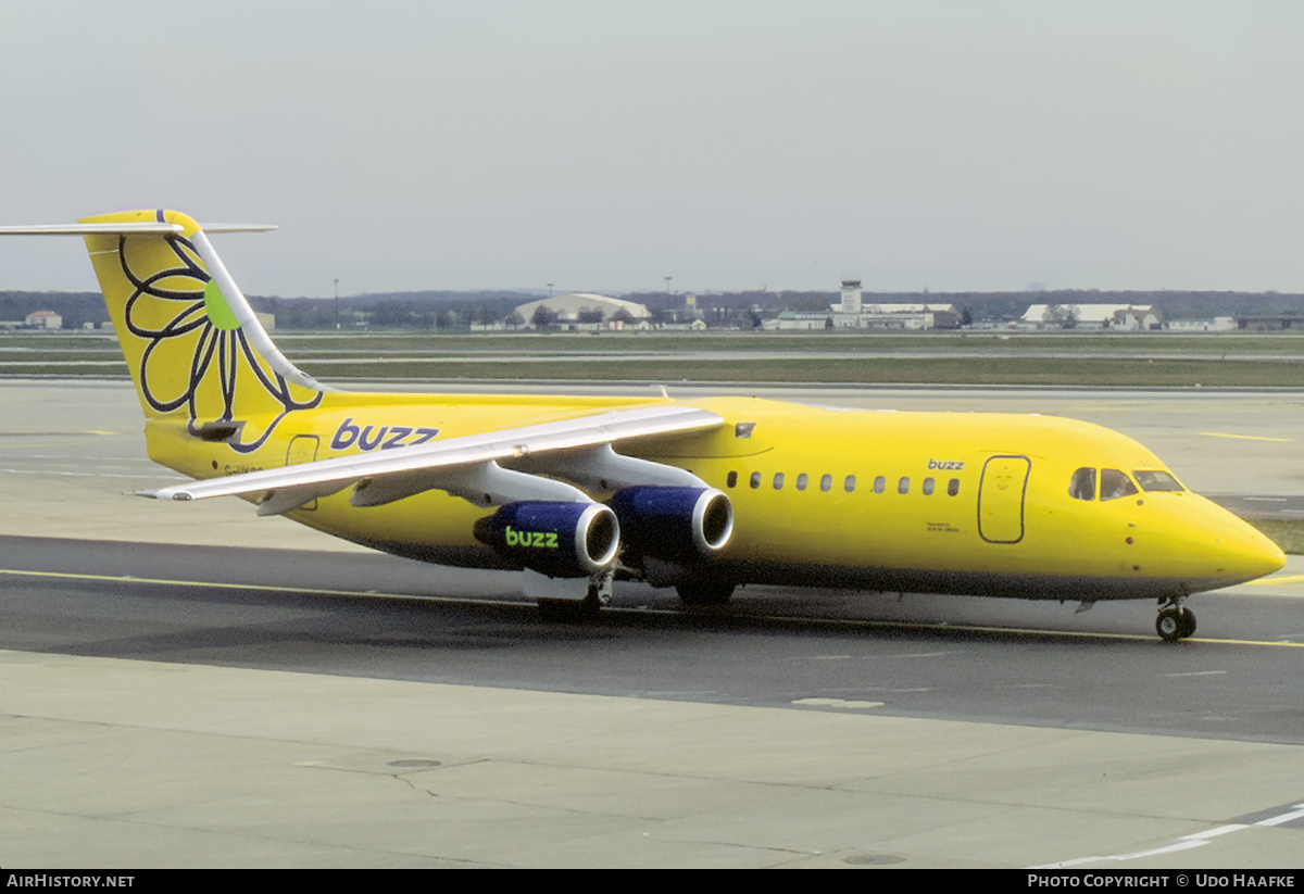 Aircraft Photo of G-UKSC | British Aerospace BAe-146-300 | Buzz | AirHistory.net #400603