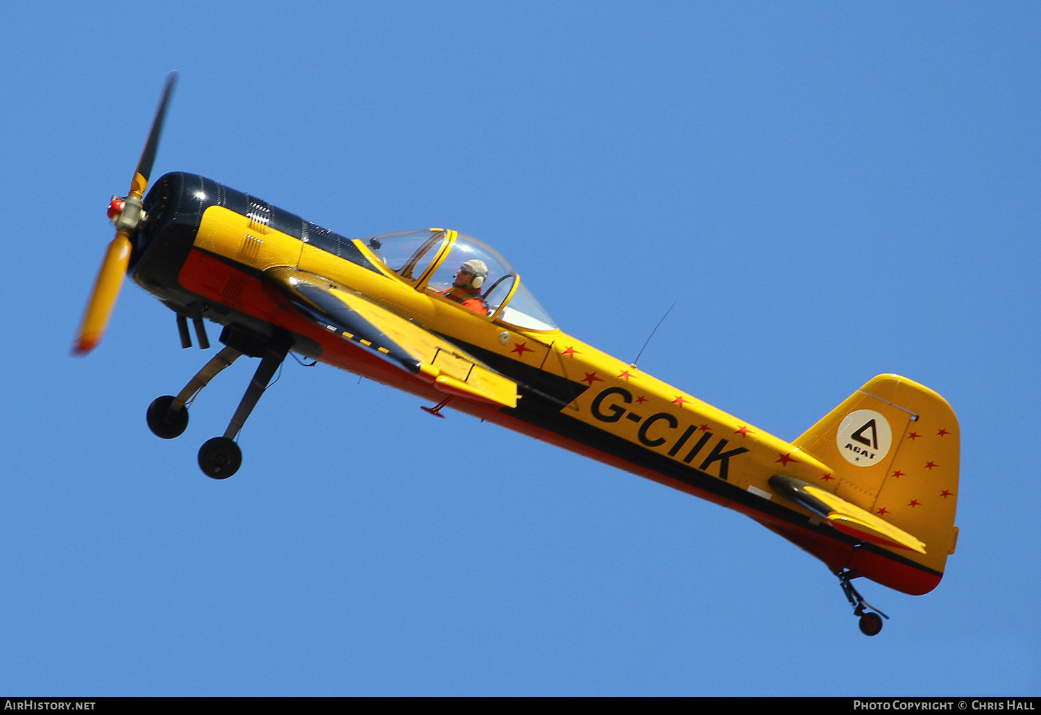 Aircraft Photo of G-CIIK | Yakovlev Yak-55 | AirHistory.net #400621