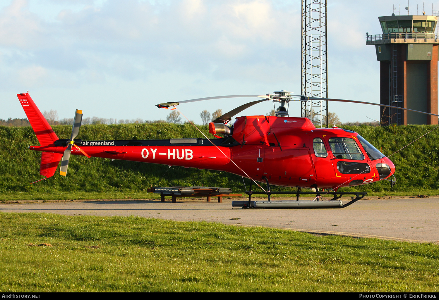 Aircraft Photo of OY-HUB | Aerospatiale AS-350B-3 Ecureuil | Air Greenland | AirHistory.net #400629