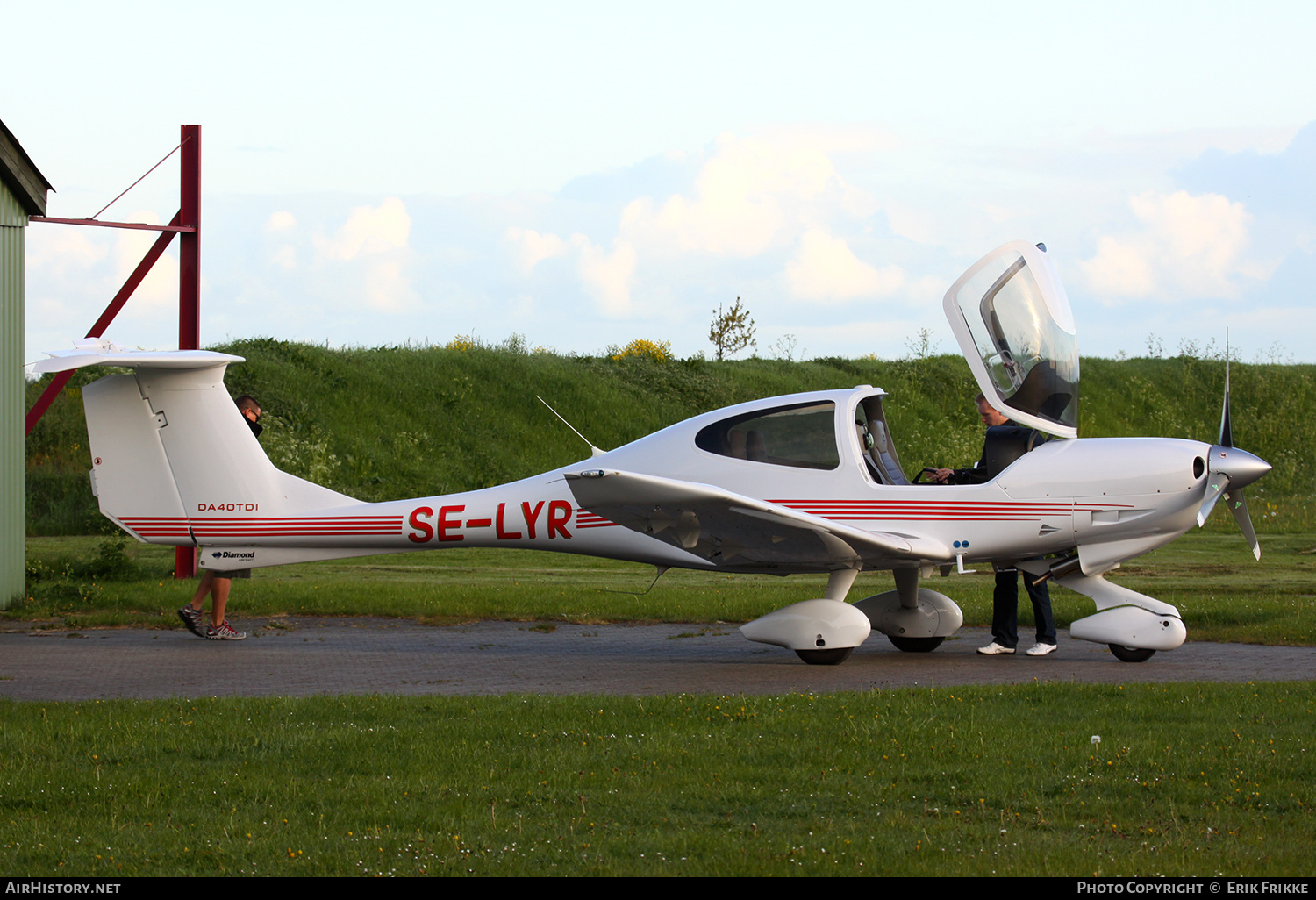 Aircraft Photo of SE-LYR | Diamond DA40D Diamond Star TDI | AirHistory.net #400630