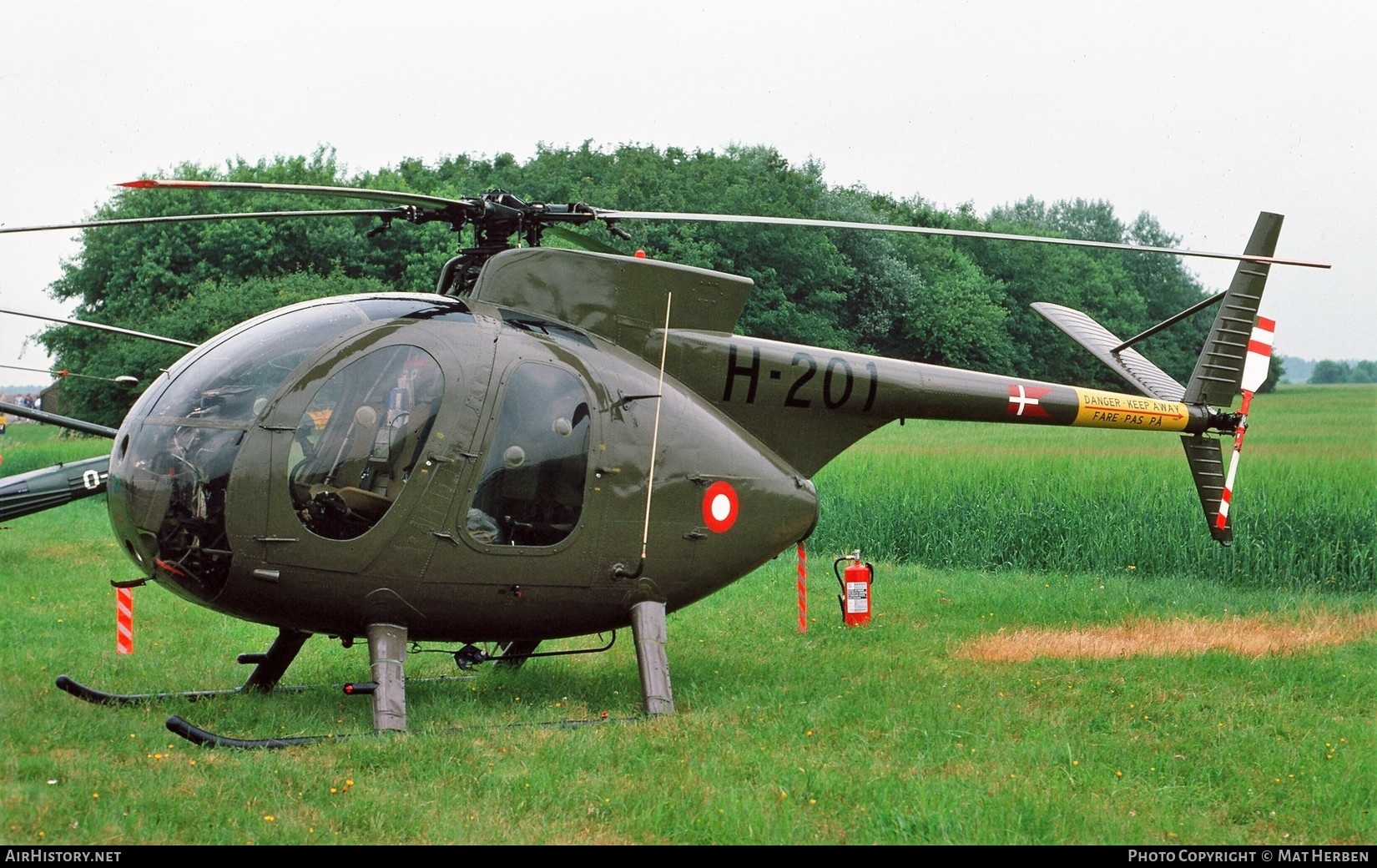 Aircraft Photo of H-201 | Hughes 500M (369HM) | Denmark - Army | AirHistory.net #400642