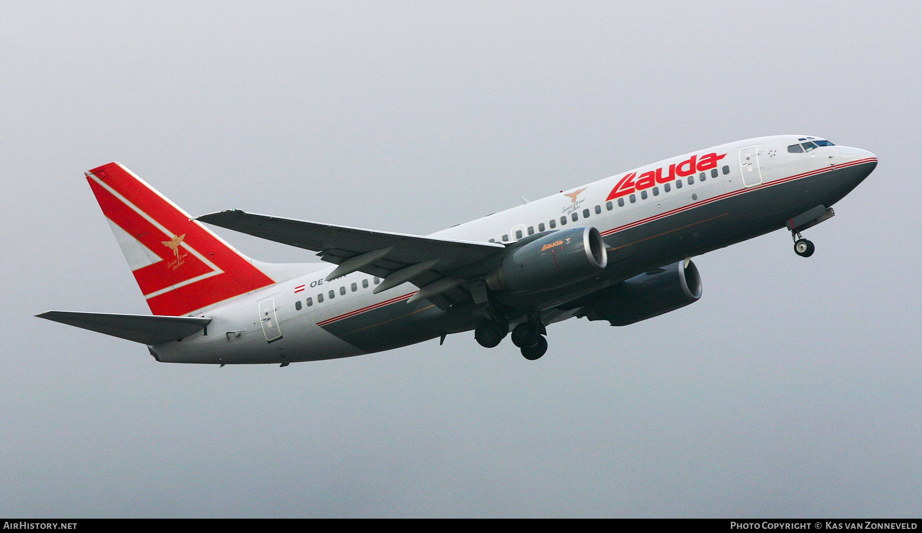 Aircraft Photo of OE-LNN | Boeing 737-7Z9 | Lauda Air | AirHistory.net #400648