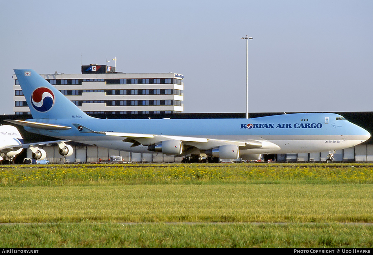 Aircraft Photo of HL7602 | Boeing 747-4B5F/ER/SCD | Korean Air Cargo | AirHistory.net #400657