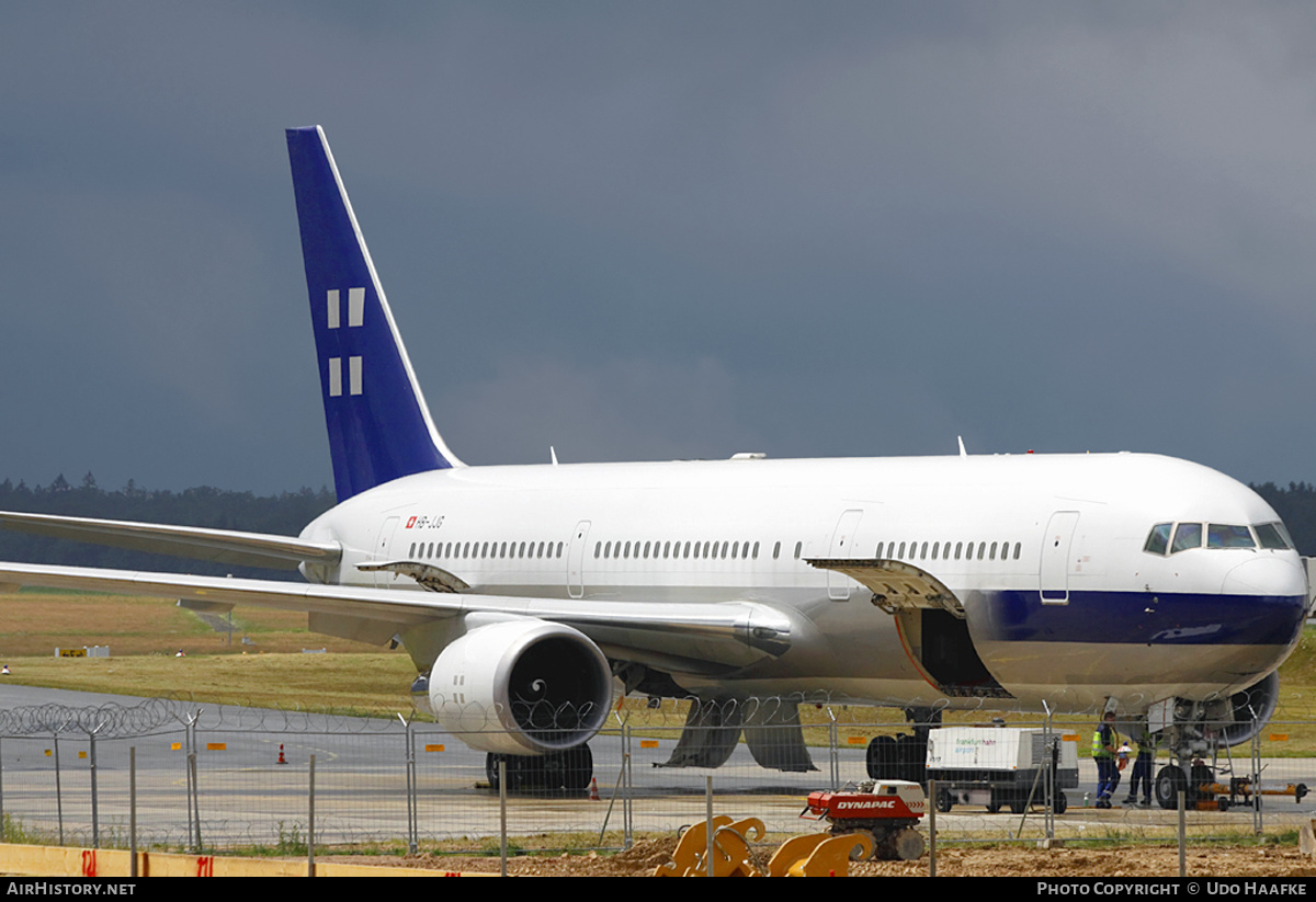 Aircraft Photo of HB-JJG | Boeing 767-306/ER | PrivatAir | AirHistory.net #400658