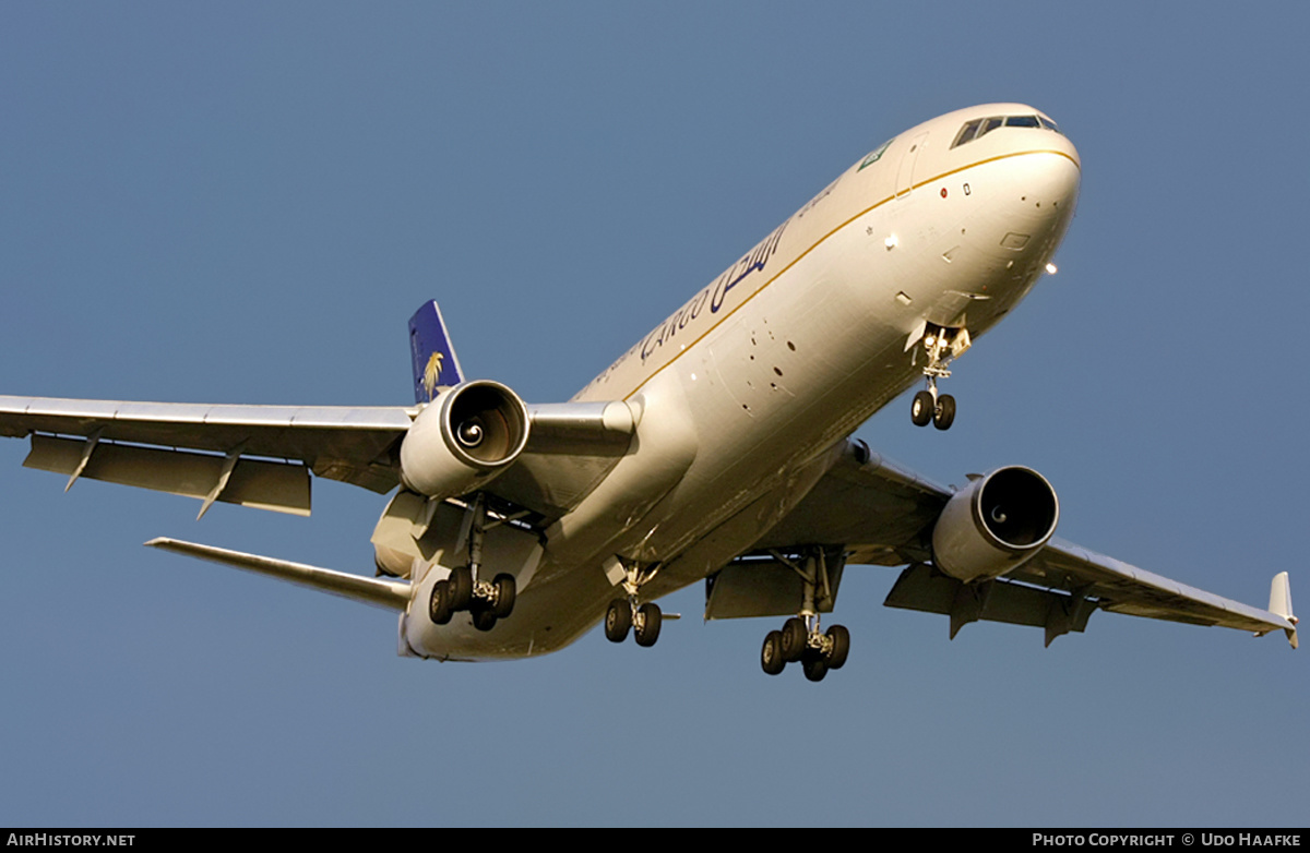 Aircraft Photo of HZ-AND | McDonnell Douglas MD-11F | Saudi Arabian Airlines Cargo | AirHistory.net #400667