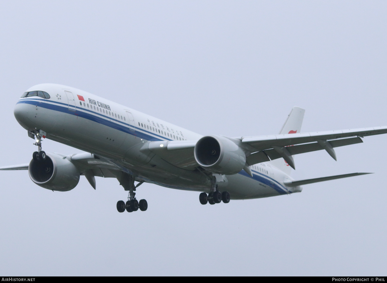 Aircraft Photo of B-322H | Airbus A350-941 | Air China | AirHistory.net #400678