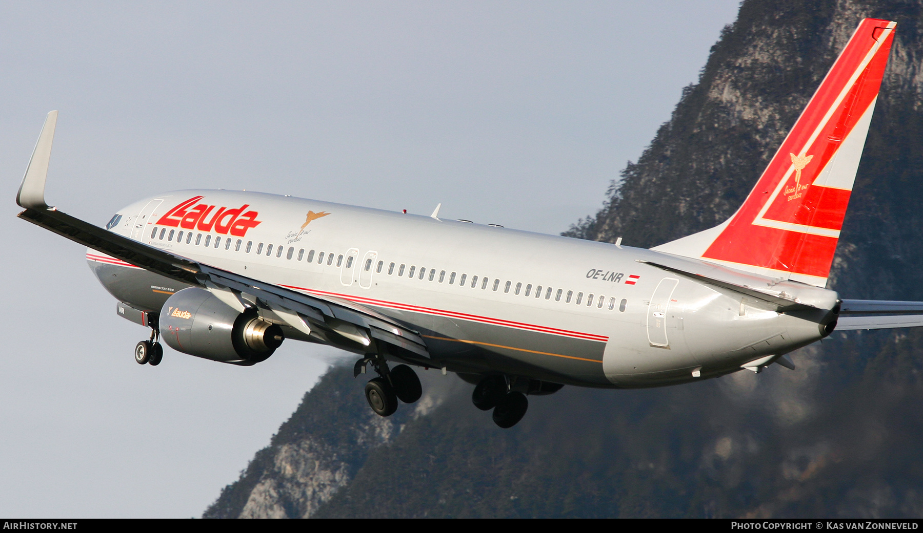 Aircraft Photo of OE-LNR | Boeing 737-8Z9 | Lauda Air | AirHistory.net #400679