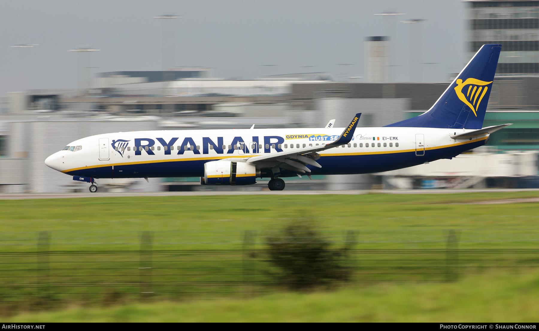 Aircraft Photo of EI-EMK | Boeing 737-8AS | Ryanair | AirHistory.net #400695