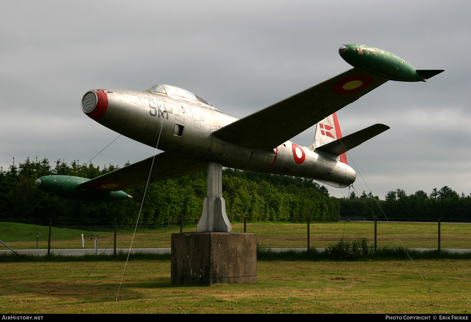 Aircraft Photo of SKP / 51-10603 | Republic F-84G Thunderjet | Denmark - Air Force | AirHistory.net #400699