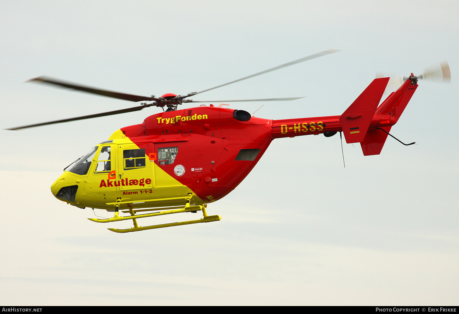 Aircraft Photo of D-HSSS | MBB-Kawasaki BK-117B-2 | Falck DRF Luftambulance | AirHistory.net #400702