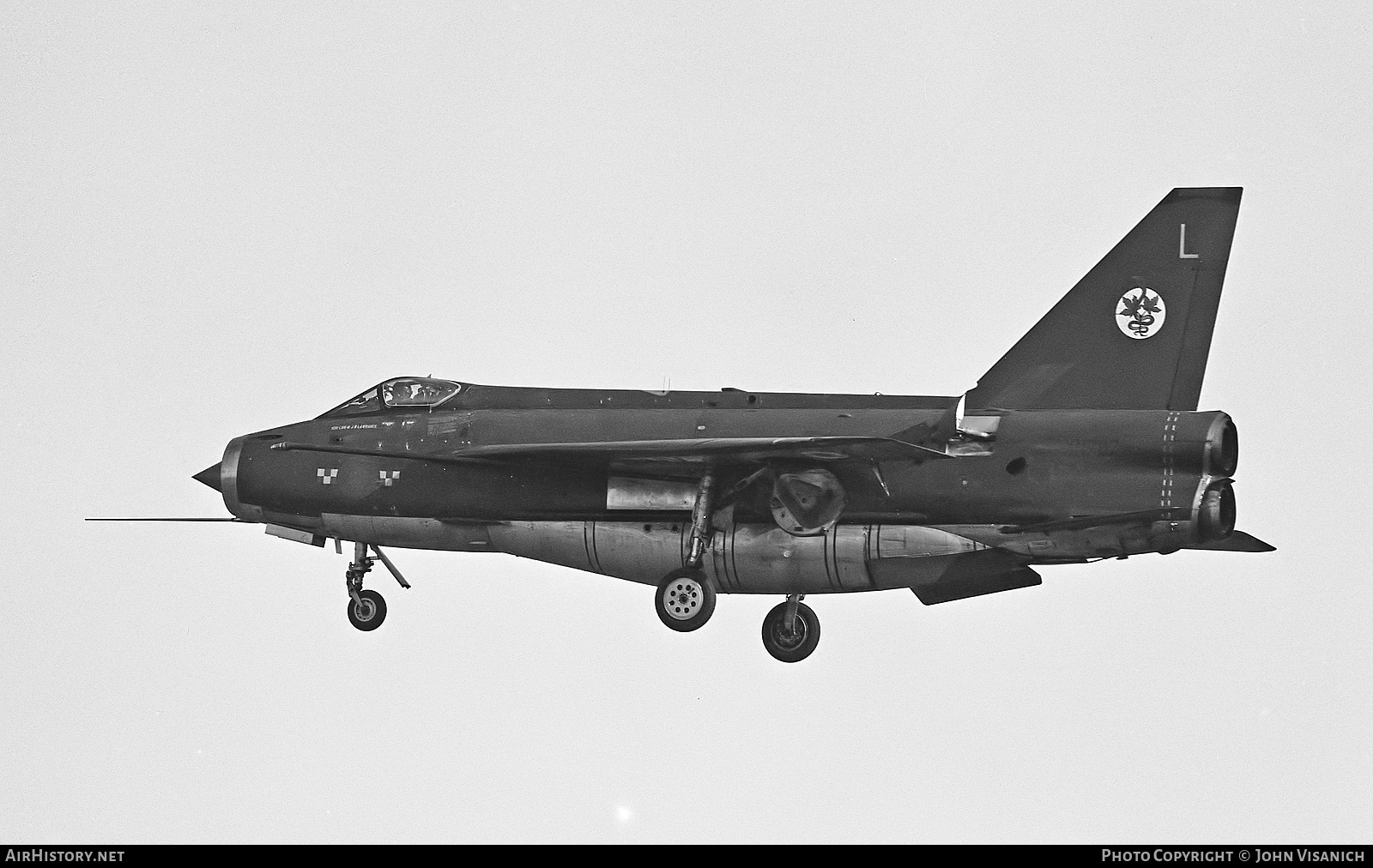 Aircraft Photo of XN787 English Electric Lightning F2A UK Air