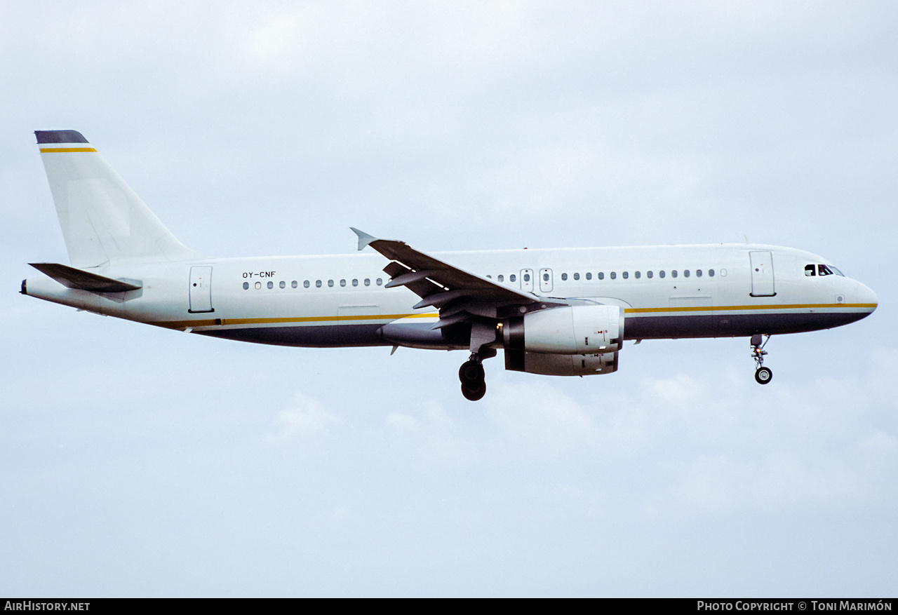 Aircraft Photo of OY-CNF | Airbus A320-231 | Saarland Airlines | AirHistory.net #400732