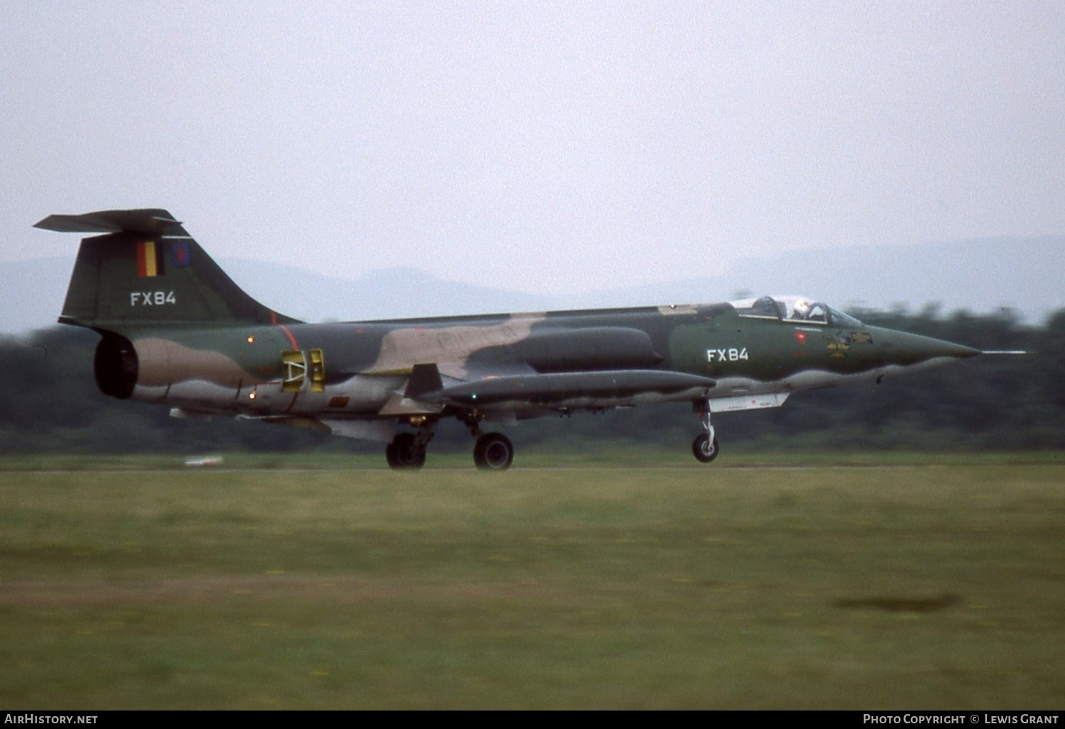 Aircraft Photo of FX84 | Lockheed F-104G Starfighter | Belgium - Air Force | AirHistory.net #400742