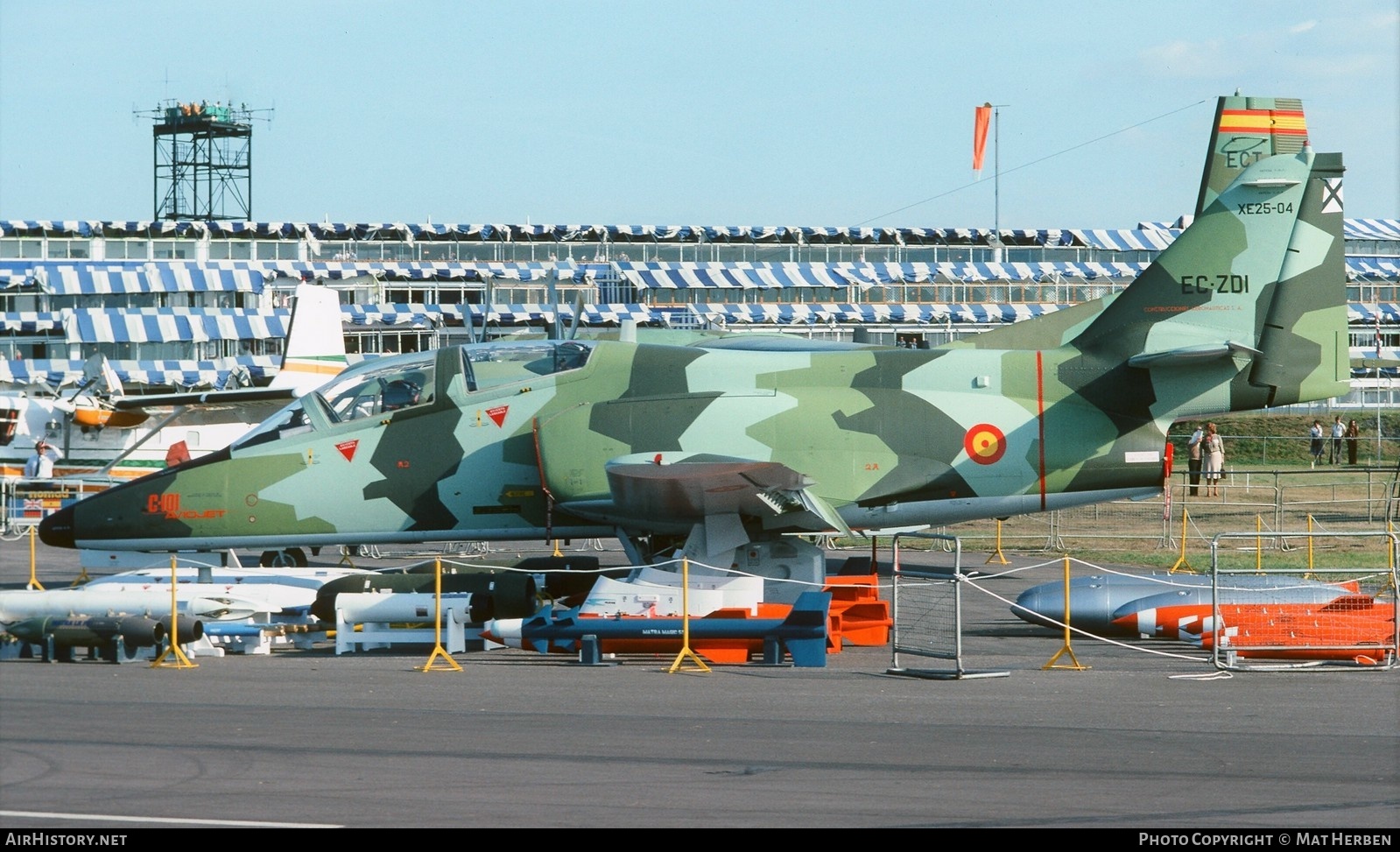 Aircraft Photo of XE.25-04 / EC-ZDI | CASA C101EB Aviojet | Spain - Air Force | AirHistory.net #400745