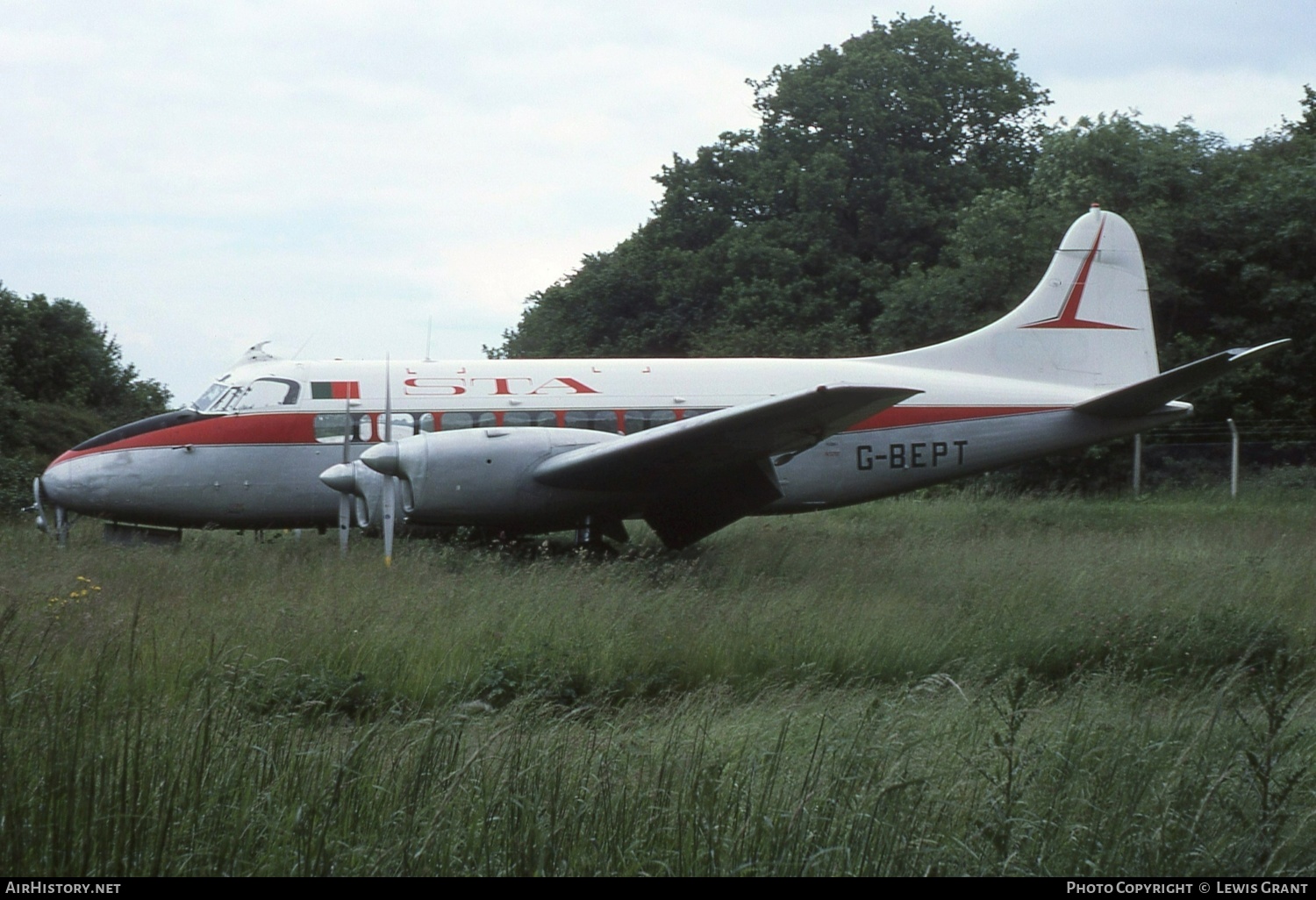 Aircraft Photo of G-BEPT | De Havilland D.H. 114 Heron 2 | STA - Sao Tome Airlines | AirHistory.net #400752