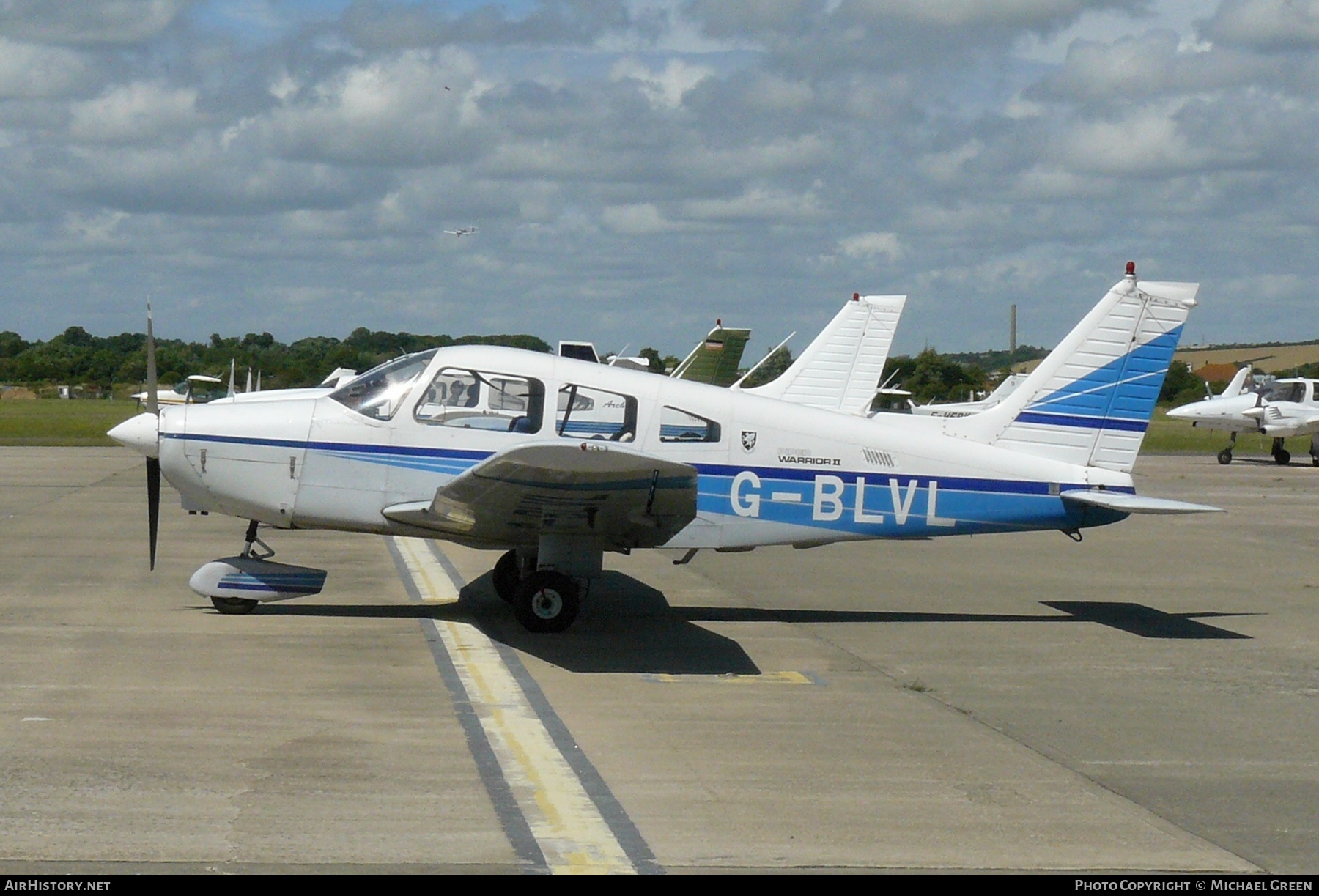 Aircraft Photo of G-BLVL | Piper PA-28-161 Warrior II | AirHistory.net #400788