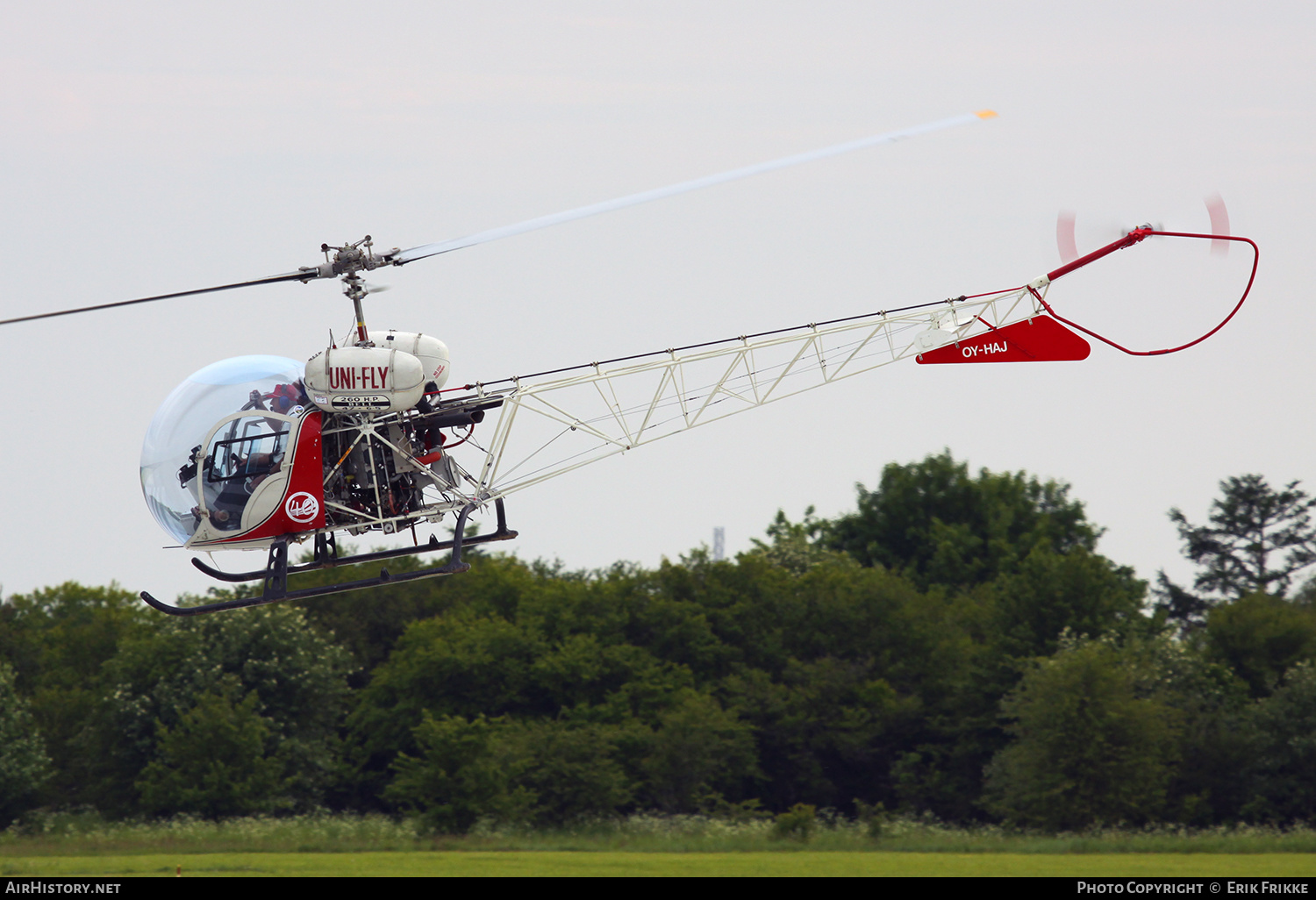 Aircraft Photo of OY-HAJ | Bell 47G-5 | Uni-Fly | AirHistory.net #400827