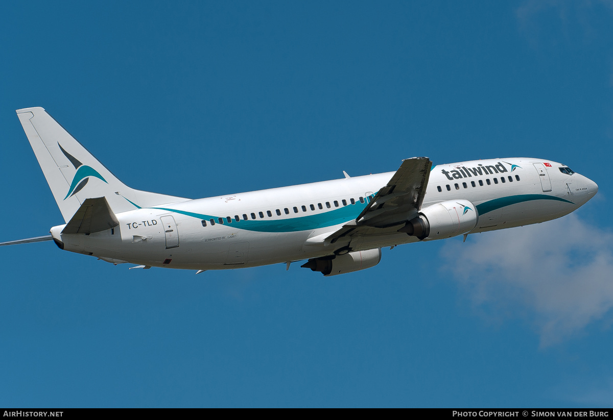 Aircraft Photo of TC-TLD | Boeing 737-4Q8 | Tailwind Airlines | AirHistory.net #400836