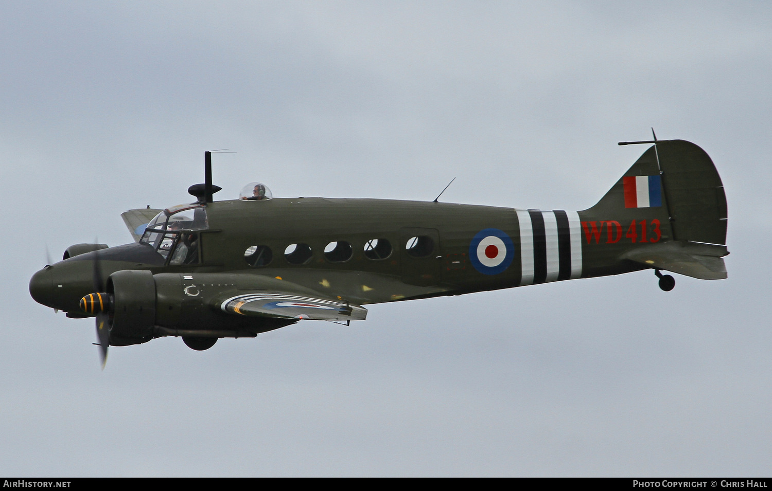 Aircraft Photo of G-VROE / WD413 | Avro 652A Anson T21 | UK - Air Force | AirHistory.net #400853