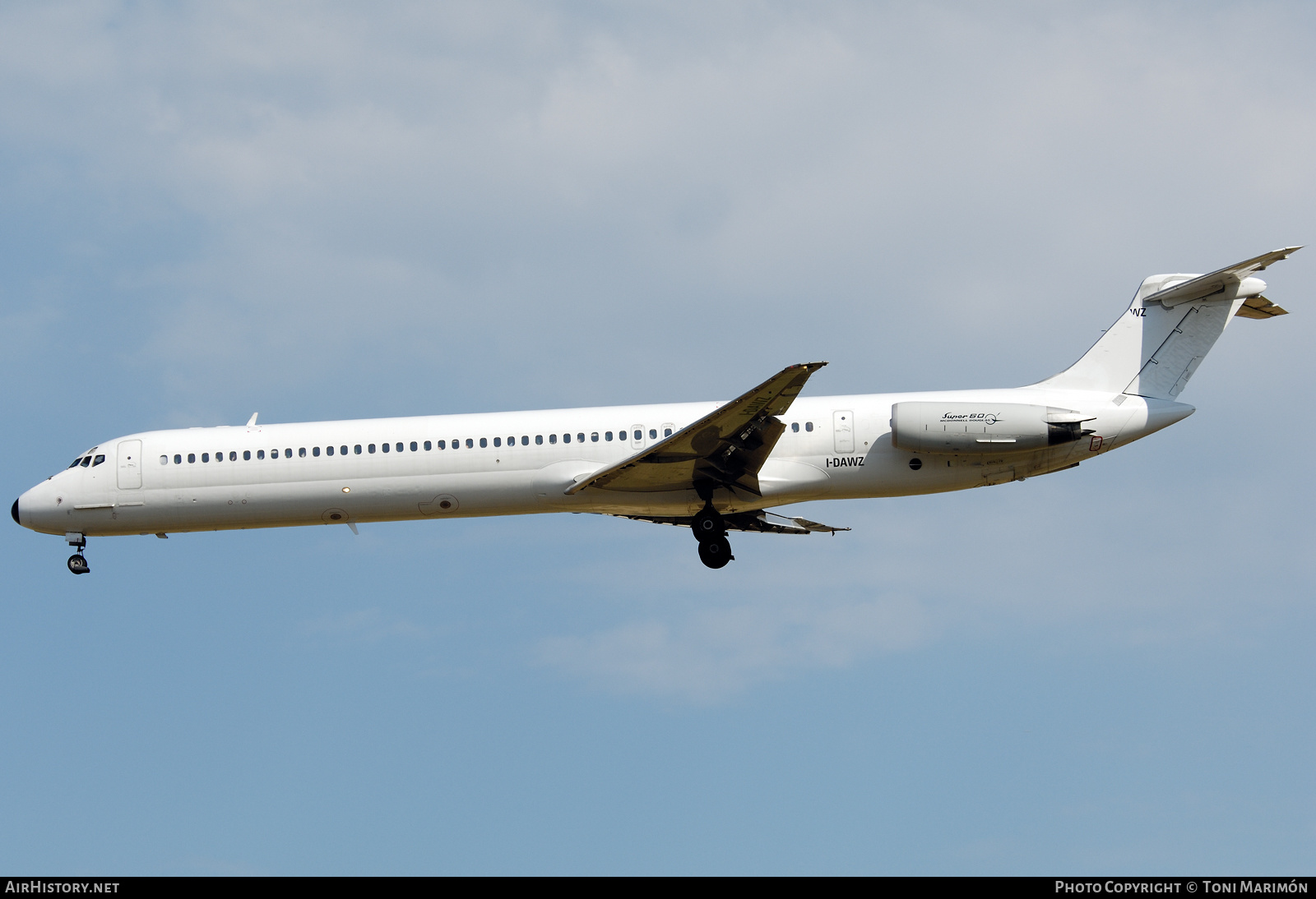 Aircraft Photo of I-DAWZ | McDonnell Douglas MD-82 (DC-9-82) | AirHistory.net #400854
