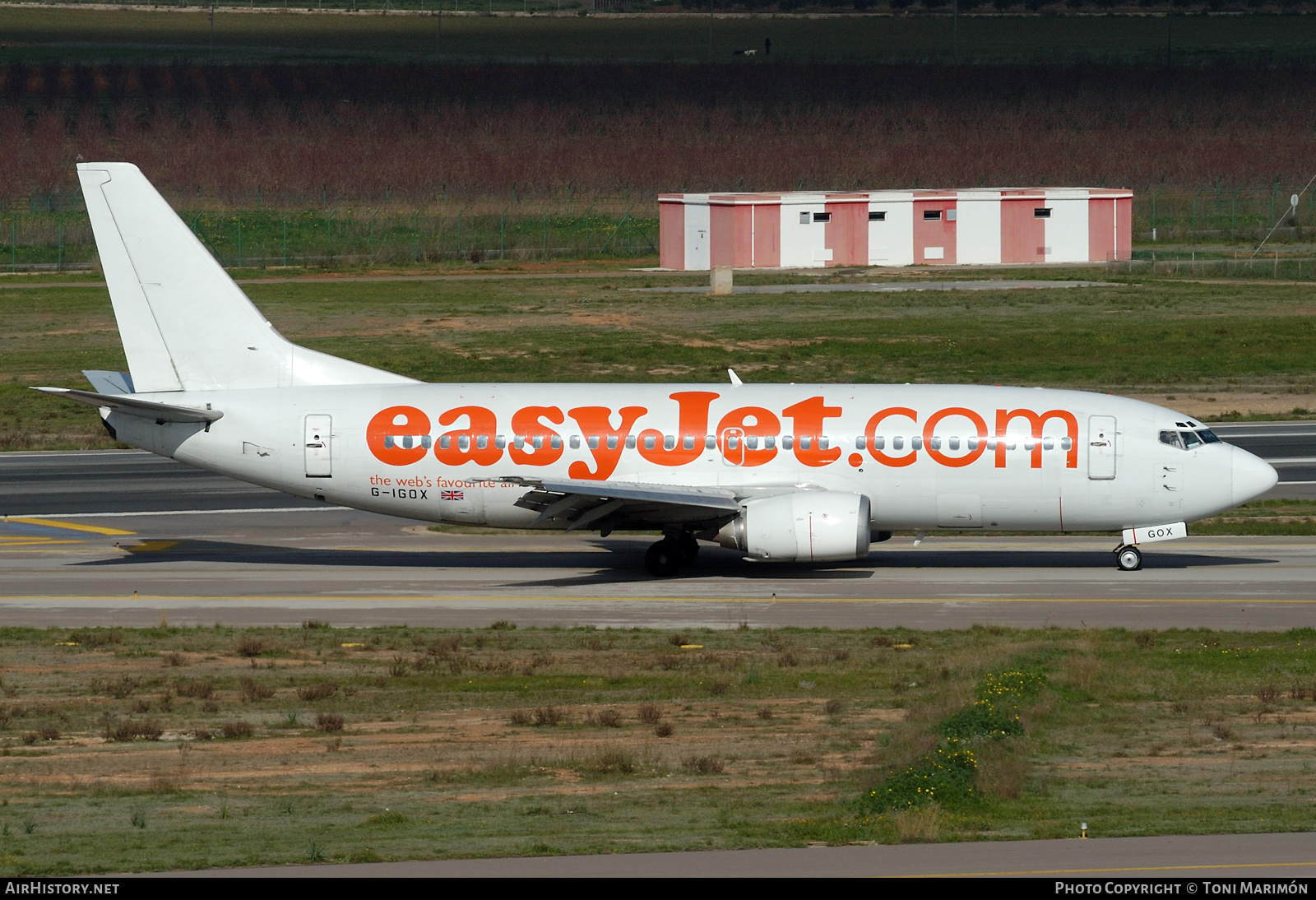 Aircraft Photo of G-IGOX | Boeing 737-3L9 | EasyJet | AirHistory.net #400857