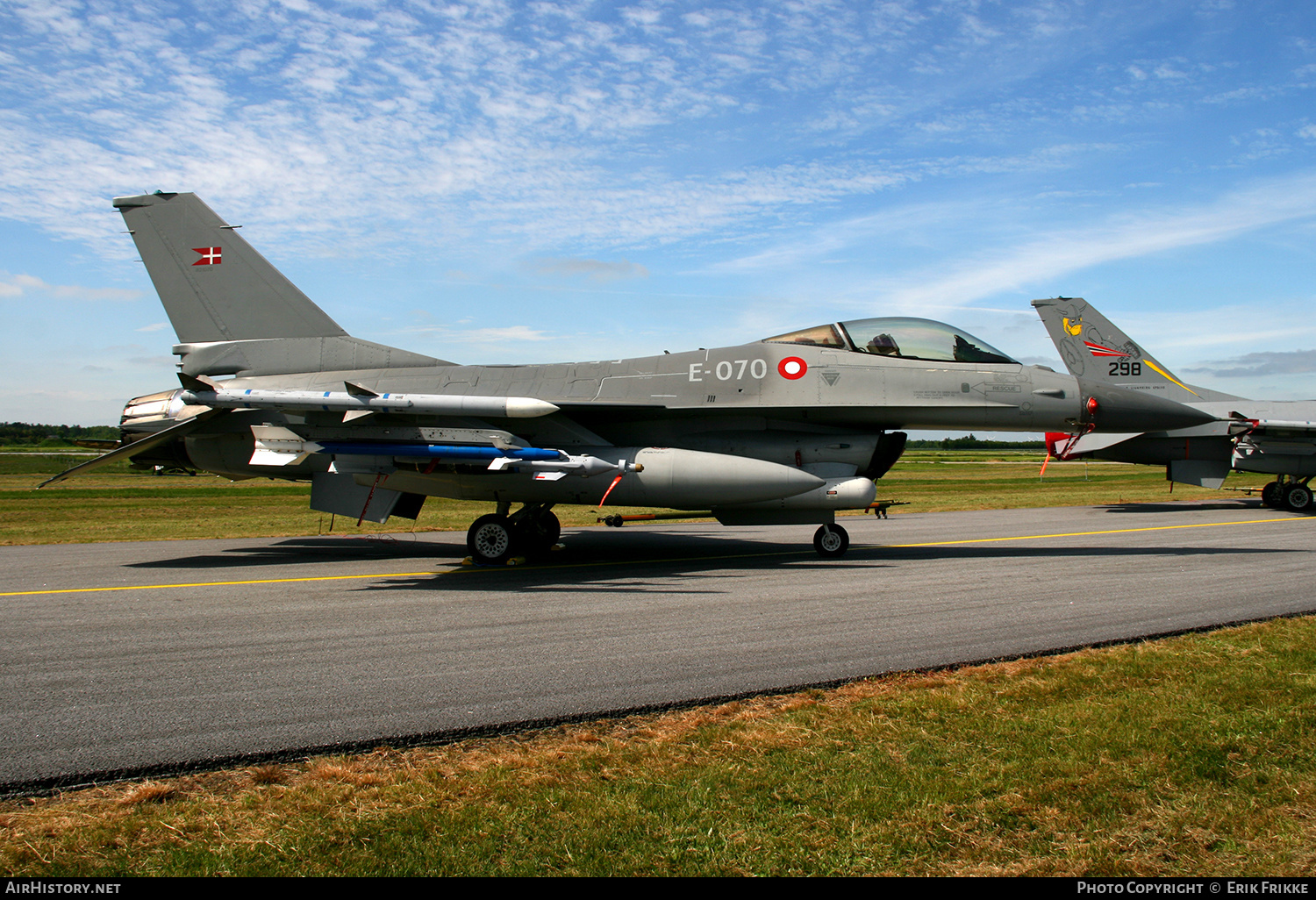 Aircraft Photo of E-070 | General Dynamics F-16AM Fighting Falcon | Denmark - Air Force | AirHistory.net #400866